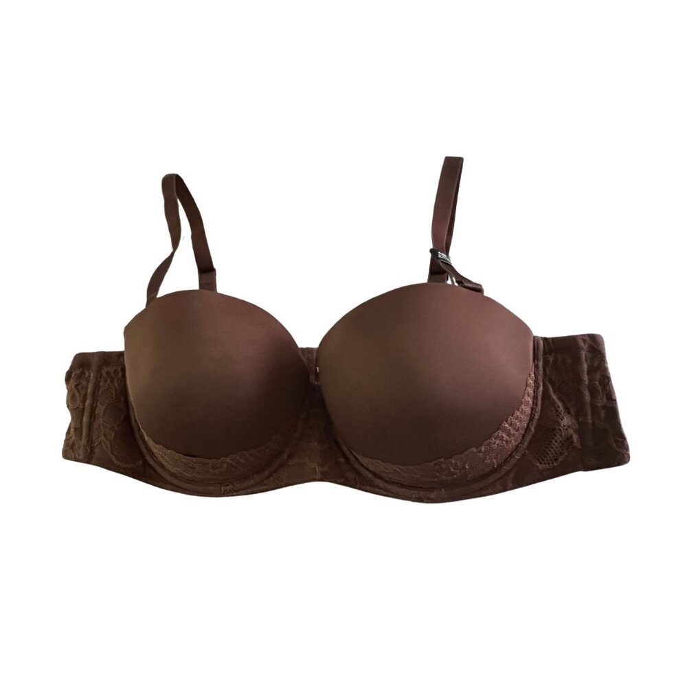 Torrid Multiway Push Up Bra Chocolate Brown